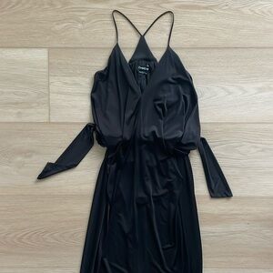 Bebe Midnight Wrap Dress